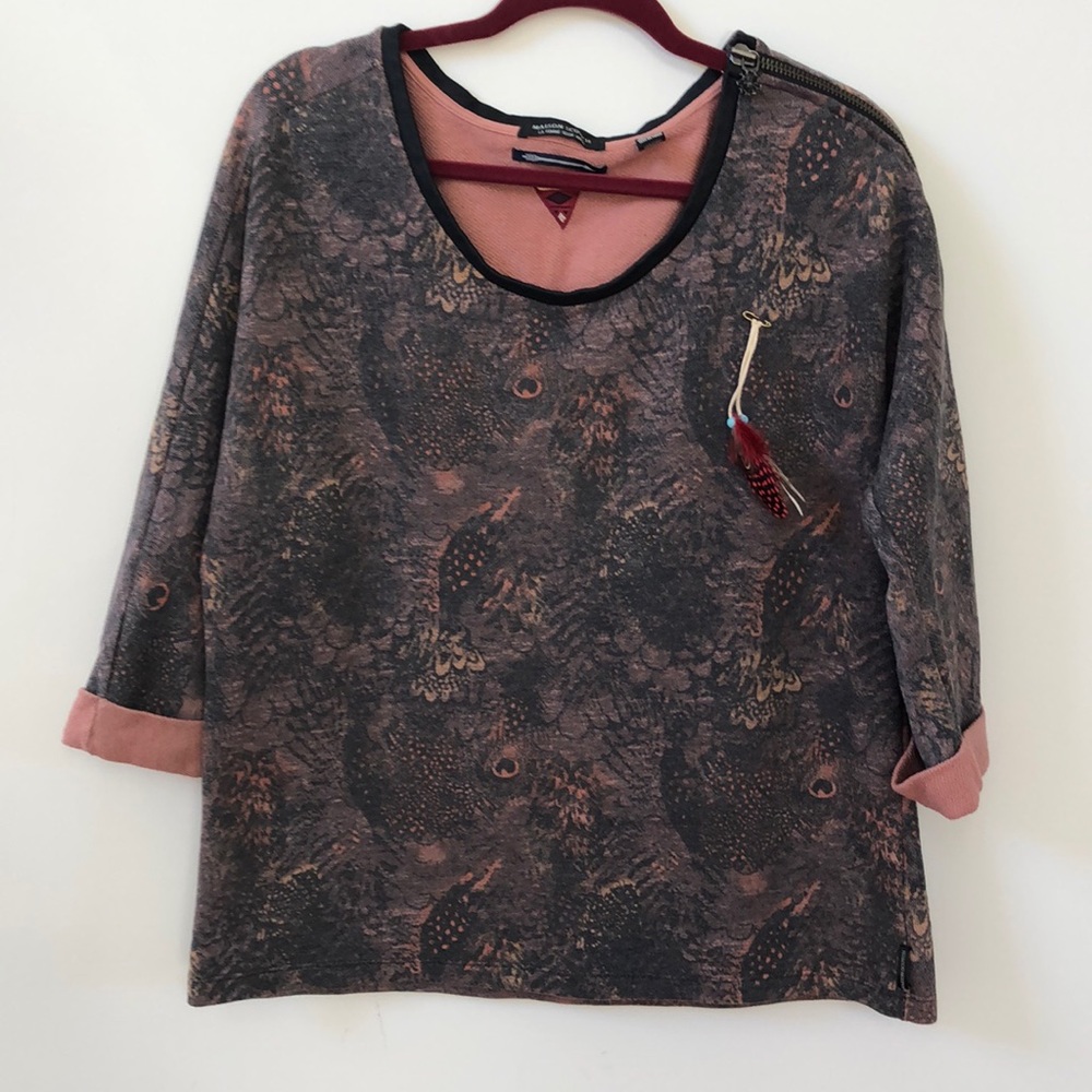 MAISON SCOTCH LA FEMME Cotton blend sweater